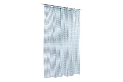 MSV, MSV Duschvorhang PVC, Duschvorhang PVC Grau | 180 × 200 cm