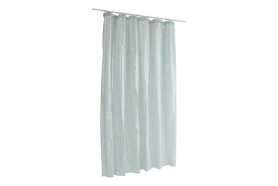 MSV, MSV Duschvorhang PVC, Duschvorhang PVC Herzen | 180 × 200 cm