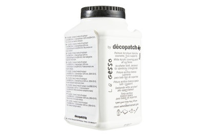 Décopatch, Décopatch-Grundierung Weiss, DECOPATCH Acrylfarbe Gesso 300ml GE300AO deckend weiss