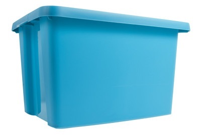 Curver, CURVER Box ESSENTIALS, Curver Box Essentials Blau | 26 l | 42.5 × 33.5 × 26.2 cm
