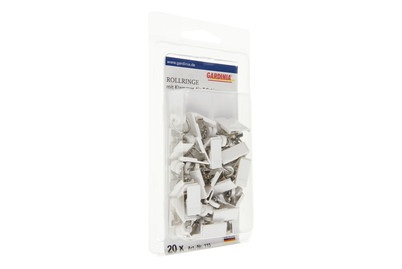 GARDINIA Rollring für T-Schiene mit Clip