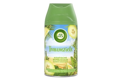 AIR WICK, AIR Wick 3071608 Freshmatic Nachfüller Asiatische Bambusoase Nachfüller für automatisches Duftspray Grün, 