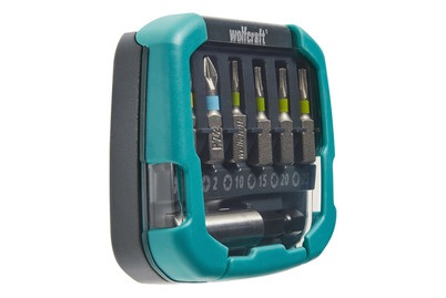 Wolfcraft, WOLFCRAFT Bit-Box 2K, Solid, PH,PZ,TX, Wolfcraft Bit-Box 2K Solid | PH | PZ | TX