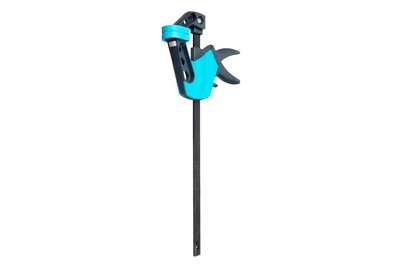 Wolfcraft, EHZ Easy 75-300 - Einhandzwinge Wolfcraft 3021000 Spannbereich:300 mm Ausladungs-Maße:75 mm, Wolfcraft Einhandzwinge | 50 cm