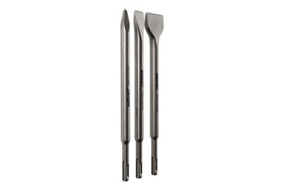 Wolfcraft, WOLFCRAFT 1 Meissel-Set, SDS-plus, Wolfcraft Meissel-Set SDS-Plus | 25 cm | 3 Stück