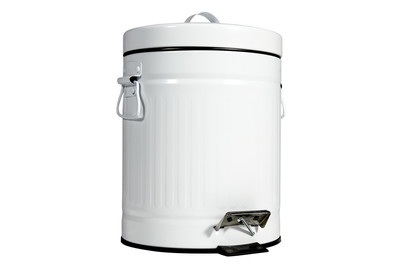 Ritter Products, Ritter Products Abfalleimer PUMBA Weiss, Ritter Abfalleimer Pumba Weiss | 22 × 30 cm | 5 l