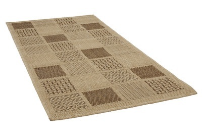 undefined, Teppich UTAH, Teppich Utah Beige-Braun | 0.6 × 1.1 m