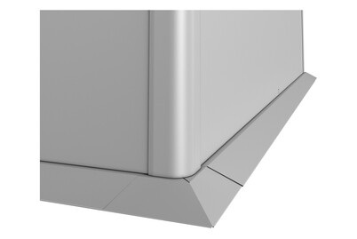 Biohort, Biohort Mähkante Hochbeet, Biohort Mähkante 1,5x1 Silber