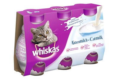 Whiskas, Whiskas Milk 3x200ml, Whiskas Cat Milk 3x200ml