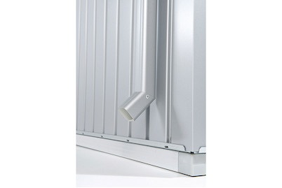 Biohort, Regenfallrohr silber-metallic, Biohort Regenfallrohr-Set AvantGarde Silber