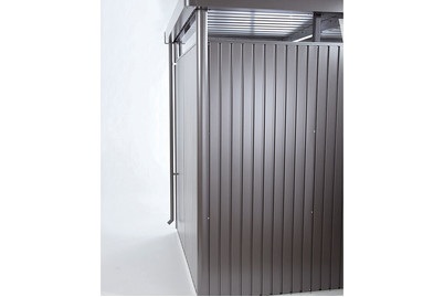 Biohort, Regenfallrohrset HighLine quarzgr.-met., Biohort Regenfallrohr-Set HighLine Quarzgrau