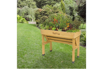Vegtrug, Pflanztrog Vegtrug klein Wallhugger, Vegtrug Pflanztrog Wallhugger Holz Natur | 103 × 46 × 80 cm