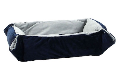 swisspet, SwissPet Soft Katzenbett Pfote blau/grau 60x50cm, Swisspet Soft Katzenbett Pfote blau/grau (1 Stk)