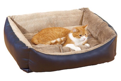 swisspet, SwissPet Hunde- und Katzenbett Bali eckig 50x40cm, SwissPet Katzenbett Bali, 50 x 40 cm