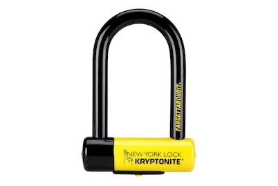 Kryptonite, Kryptonite New York Fahgettaboudit Fahrradschloss, Kryptonite Bügelschloss New York Fahgettaboudit Mini Gelb