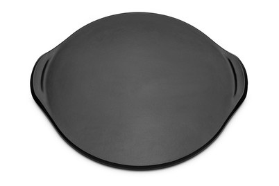 Weber, Weber Pizzastein, rund Ø 36 cm, Weber Pizzastein »46 cm rund mit Griff«, Keramik