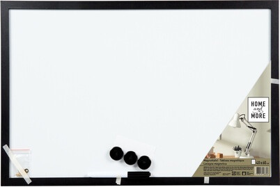 MY HOME, Magnettafel 40x60 schwarz, My Home Magnettafel Schwarz | 40 × 60 cm