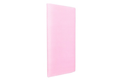 GLOREX, Stoffzuschnitt 100x150cm pink gepunktet, Glorex Stoffzuschnitt Lili Rose Pink Gepunktet | 1 × 1.5 m
