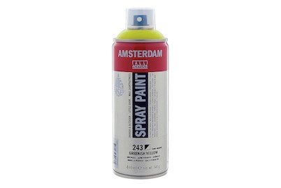 Amsterdam, AMSTERDAM ACRYL SPRAY 400ML GRUENGELB, Amsterdam Acryl-Spray Grüngelb | 400 ml