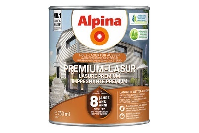 Alpina, ALPINA Premium-Lasur, Alpina Premium-Lasur Platin | 0.75 l