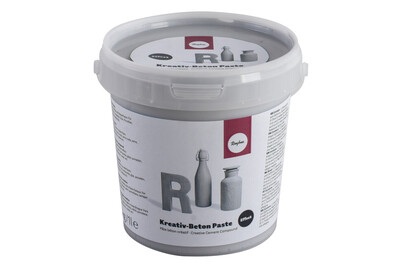 Rayher, Kreativ-Beton Paste, Eimer 1,4kg