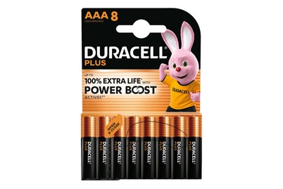 Duracell Batterien Plus Aaa/Lr03 8 Stück