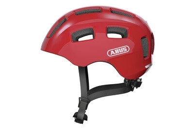 ABUS, Abus Youn-I 2.0 Velohelm rot, Abus Helm Youn-I 2.0 blaze red S