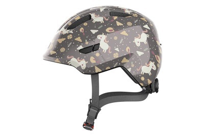 ABUS, ABUS Smiley 3.0 Helm Kinder grau 2022 S | 45-50cm Kinderhelme, Abus Smiley 3.0 - Fahrradhelm - Kind Grey Horse S (45 - 50 cm)