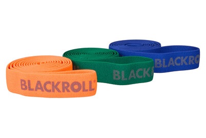BLACKROLL, 3-Pack Super Fitnessband, Blackroll Super Band Set