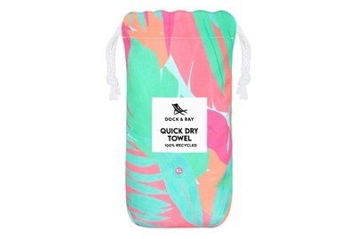Dock & Bay, Dock&Bay Badetuch DES XL Hot Tropics