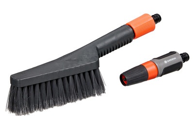Gardena, Cleansystem Grundausstattung mit Handbürste S soft, Waschbürste, GARDENA Gartenpflege-Set »Grundausstattung S soft« ()