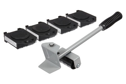 WAGNER System, Möbelhebesystem Lifter & Rolly 5-teiliges Set, Wagner Set Lift & Roll | 800 kg