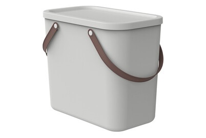 Rotho, ROTHO - Aufbewahrungsbox ALBULA - weiss - recyceltes Material - 23.5/40/34 cm, ROTHO Aufbewahrungsbox »W 25 l ALBULA«
