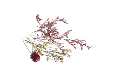 undefined, Mini Trockenblumen zartrosa & weiss, Mini Trockenblumen zartrosa & weiss