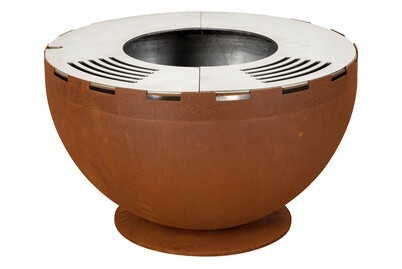 undefined, Firebowl 60 Grill- und Feuerstelle, Nouvel Firebowl 60 gerostet ? Feuerschale/Feuerstelle ? Rost