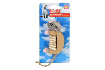 swisspet, swisspet Katzensp. Maus L=9.5cm grau, swisspet Katzensp. Maus L=9.5cm grau
