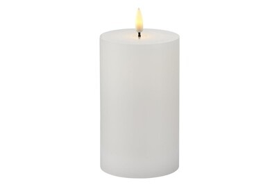 Sirius, Sirius - LED-Kerze Sille 7.5 cm x 12.5 cm, Weiss, Sirius LED-Kerze »LED-Kerze Sille, aufladbar, Weiss«