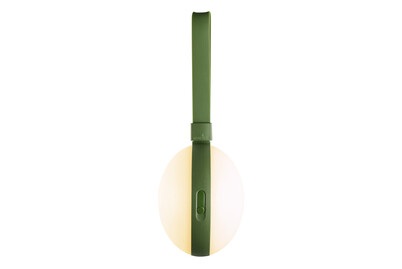 NoName, Bring 12 , Portable, Weiss/Grün, LED-Außenleuchte Bring to go Ø 12 cm weiß/grün