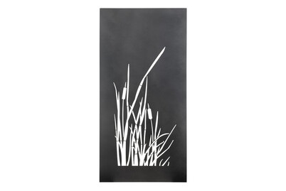 Nouvel, Paravent Typha 200 x 100 cm anthrazit, Nouvel Paravent Typha Anthrazit | 2 × 1 m