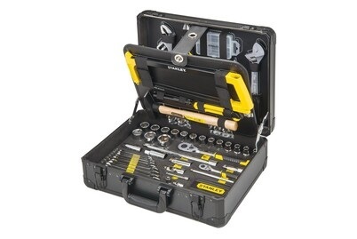 Stanley, Stanley - Werkzeug-Set im Koffer - 142-teilig, Stanley Werkzeugkoffer | 142-teilig