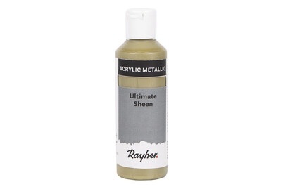 Rayher, Ultimate Sheen Acrylfarbe, metallic, Flasche 80ml, Ultimate Sheen Acrylfarbe, metallic, Flasche 80ml