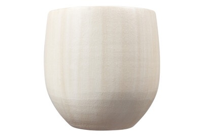 Home&More, Übertopf Ø29xH26CM taupe, Übertopf Ø29xH26CM taupe