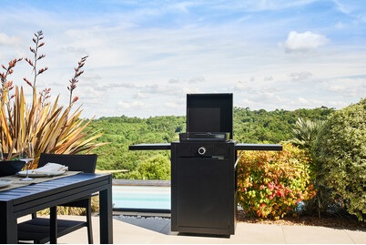 Forge Adour, Forge Adour Deckel zu Plancha Modern 45, Forge Adour Deckel zu Plancha Modern 45, Stahl, Schwarz