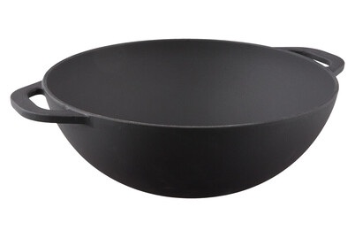 CAMPING GAZ, CAMPING GAZ Culinary Modular - Wok (Schwarz), Campingaz Wok »Culinary Modula«, Gusseisen