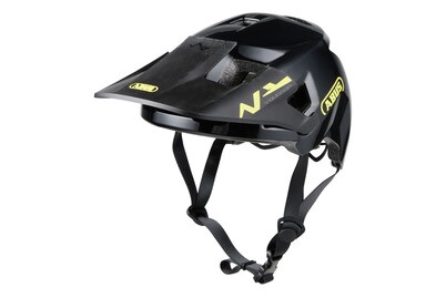 ABUS, Abus Kinder Velohelm YouDrop - Shiny Black, Abus Helm YouDrop shiny black S, 48-55 cm