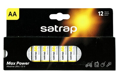satrap, satrap Batterien Aa/Lr6 12 Stück, satrap Batterien Aa/Lr6 12 Stück