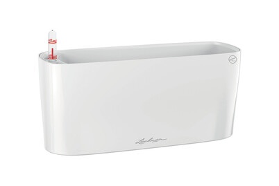 Lechuza, Lechuza - 3er-Set Blumenkästen mit Integriertem Bewässerungssystem Delta 10 - Weiss, Lechuza DELTA 10 15460 Pflanzgefäß Weiß