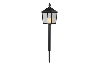 Best Season, LED-Grablaterne Flame Lantern, Höhe 52 cm, LED Grablicht Flame Laterne