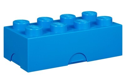 ROOM COPENHAGEN, LEGO Lunch Box blau, Aufbewahrungsbox, Lego Box Classic Blau