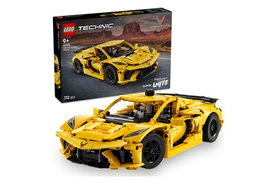 LEGO TECHNIC, Lego® Technic 42205 Chevrolet Corvette Stingray - Spielzeug Sportwagen ab 9 Jahren, LEGO® Spielbausteine »Technic Chevrolet Corvette Stingray 42205«, (732 St.)